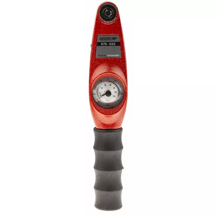 RS PRO Dial Torque Wrench 0.3-4 Nm 1/4 inch Square Drive