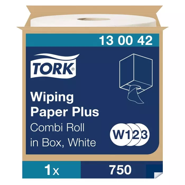 Tork Rolled White Paper Towel 750 Sheets, 130042