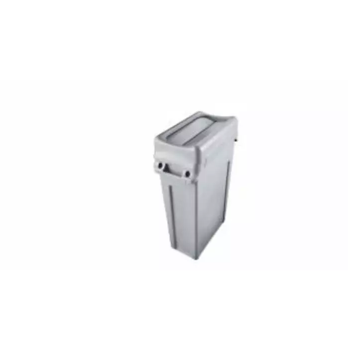 RUBBERMAID Bin Lid 520 mm Grey Plastic for FG3540 Waste Bin Container, FG267360GRAY