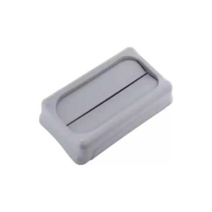 RUBBERMAID Bin Lid 520 mm Grey Plastic for FG3540 Waste Bin Container, FG267360GRAY