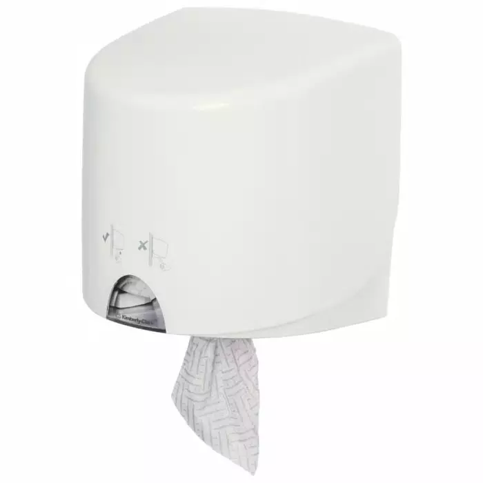 Kimberly-Clark Aquarius Wipe Dispenser Wall Mounting ABS White 278 mm, 7018