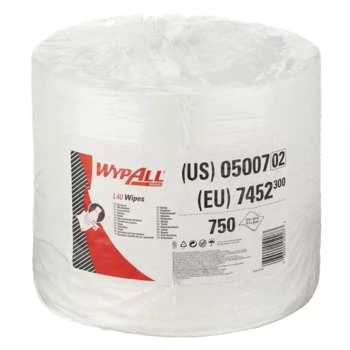 Kimberly-Clark Toilet Roll White 1-Ply 750 Sheets, K7972