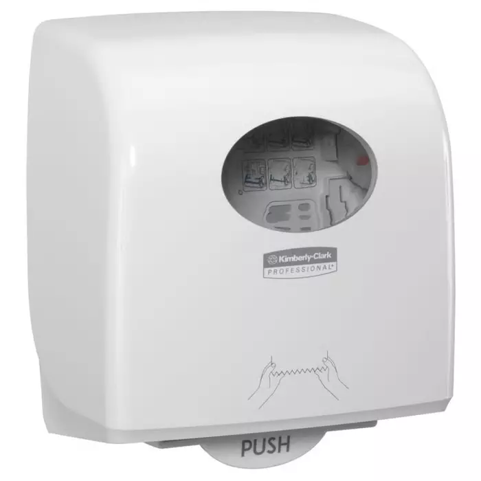 Kimberly-Clark Paper Towel Dispenser Wall Mounting ABS White 297x192x324 mm, 7955
