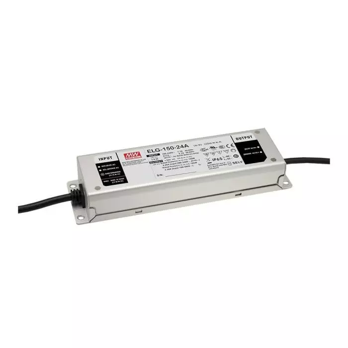 MEAN WELL LED Driver 48V Output 150W Output 3.13A Output Constant Current / Constant Voltage, ELG-150-48DA-3Y