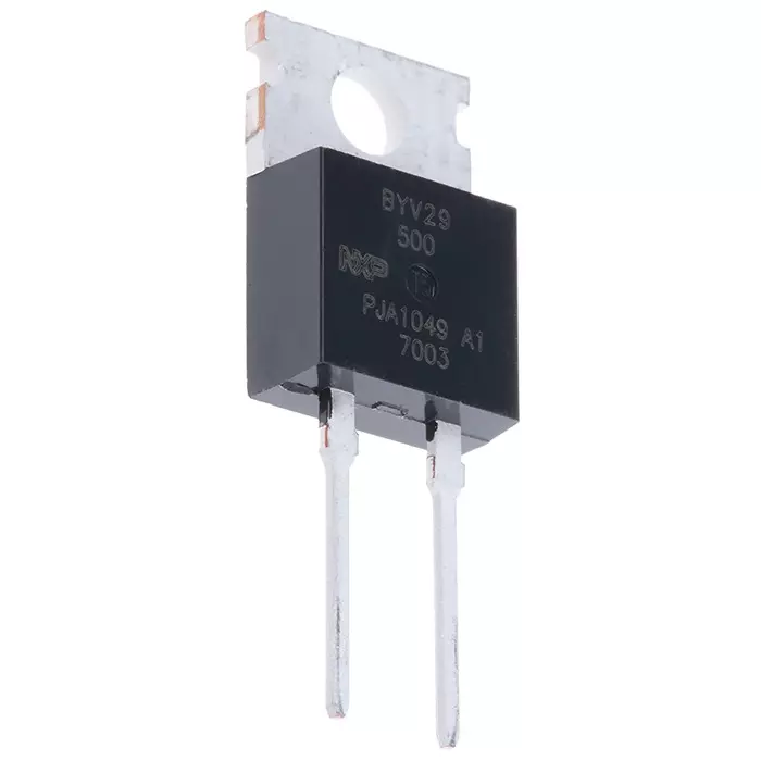 WEEN SEMICONDUCTORS 500V 9A Ultrafast Rectifiers Diode 2-Pin TO-220AC, BYV29-500127