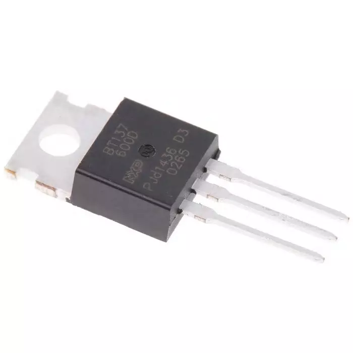 WEEN SEMICONDUCTORS TRIAC Through Hole Mount 3-Pin 600 V Gate Trigger 1.5V 600V, BT137-600D,127