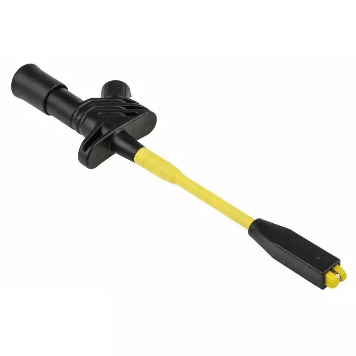 HIRSCHMANN TEST AND MEASUREMENT Grabber Clip 157 mm Black, 972308100 (Pack of 100)