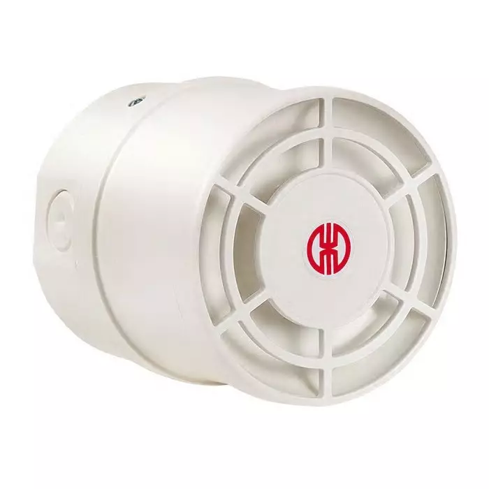 Werma Electronic Sounder 140 Series Wall Mount 9-28 V 105dB at 1 m IP65 Vdc 32-Tone, 140.950.50