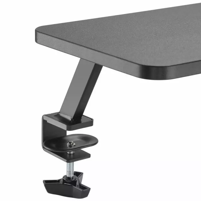 StarTech.com Monitor Riser 32 inch Max Screen Size 20 Kg Max Load, MNRISERCLMP