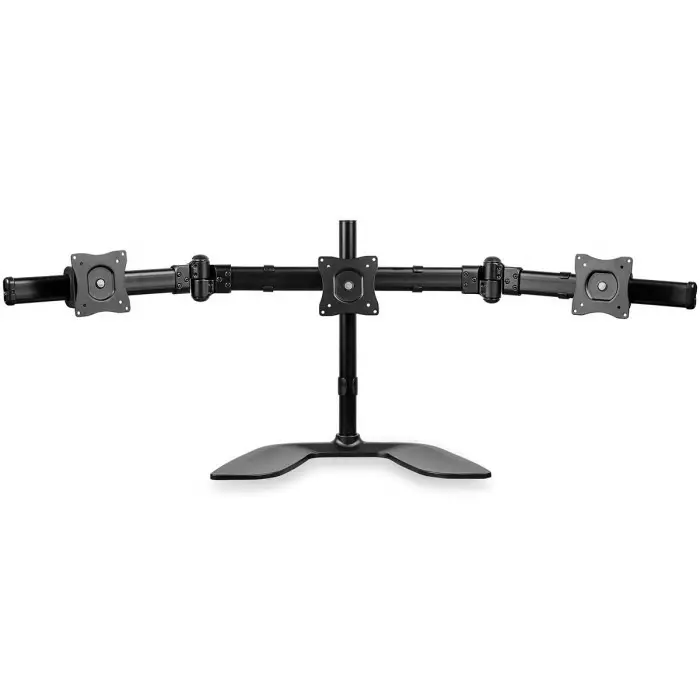StarTech.com Desk Mounting Monitor Arm for 3 x Screen 27 inch Screen Size, ARMBARTRIO2
