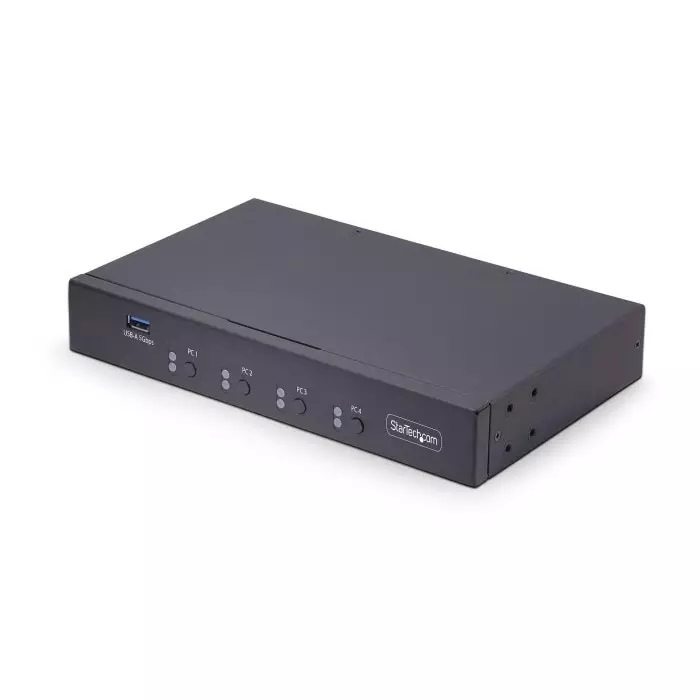 StarTech.com 4 Port 0 USB KVM Switch 3.5 mm Stereo, P4A20132-KM-SWITCH