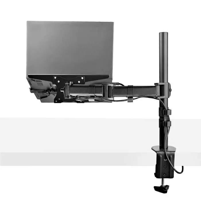 StarTech.com Desk & Grommet Clamp Mounting Monitor and Laptop Mount 34 inch Screen Size, A-LAPTOP-DESK-MOUNT