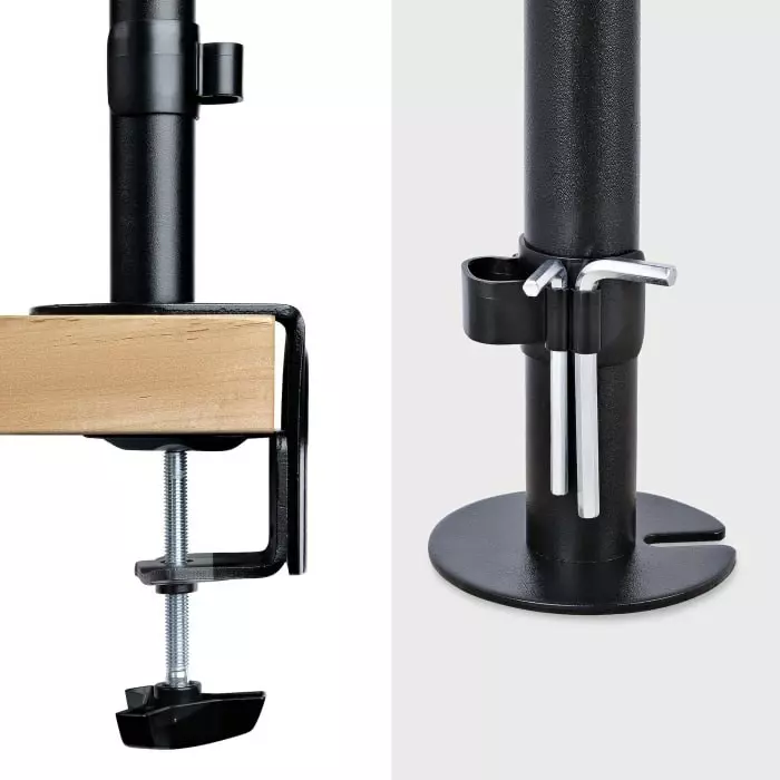 StarTech.com Desk Mounting Monitor Arm Laptop Tray for 1 x Screen 34 inch Screen Size, A2-LAPTOP-DESK-MOUNT