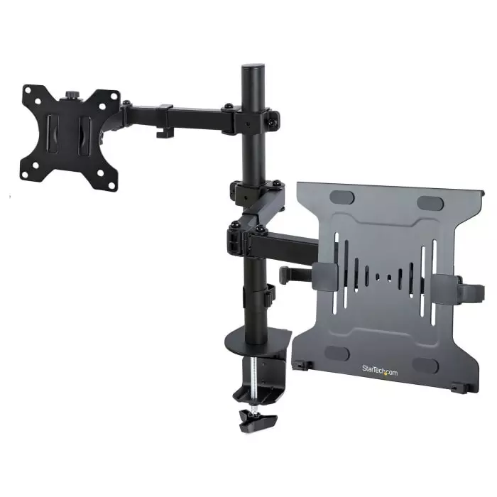StarTech.com Desk Mounting Monitor Arm Laptop Tray for 1 x Screen 34 inch Screen Size, A2-LAPTOP-DESK-MOUNT