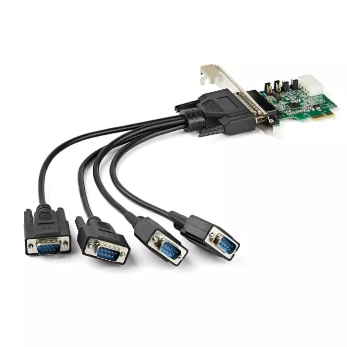 StarTech.com 4 Port PCIe RS232 Serial Card, PEX4S953