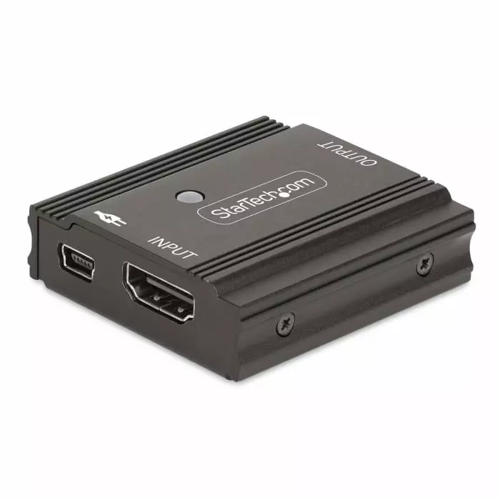 StarTech.com HDMI over HDMI Signal Booster 10m 7680 x 4320 Maximum Resolution, 33FT-8K-HDMI-BOOSTER