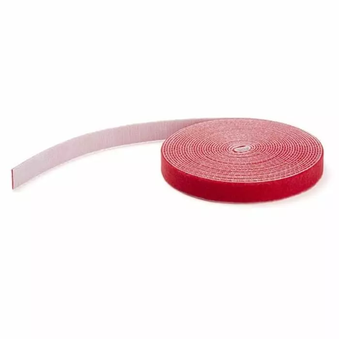 StarTech.com Red Hook & Loop Tape 15.2 m x 19 mm, HKLP50RD