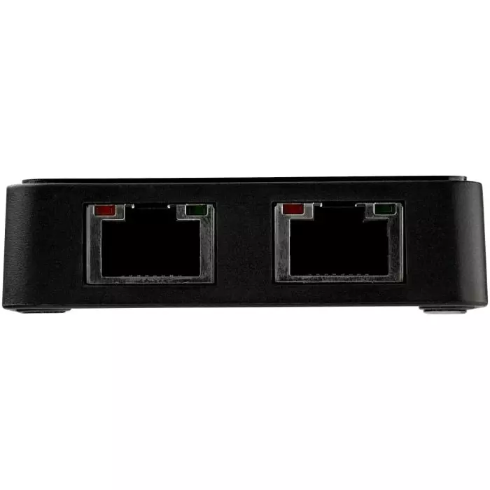 StarTech.com 2 Port USB Ethernet Adapter USB 3.0 USB A to RJ45 10/100/1000Mbit/s Network Speed, USB32000SPT