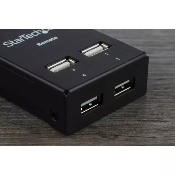 StarTech.com 4 Port USB 2.0 over CATx Extender up to 50m Extension Distance, USB2004EXTV