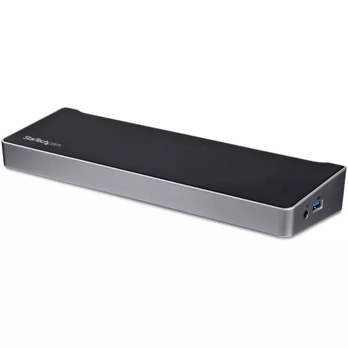 StarTech.com Triple Monitor 4K USB 3.0 Docking Station with DisplayPort HDMI - 5 x USB Ports USB A USB B, USB3DOCKH2DP