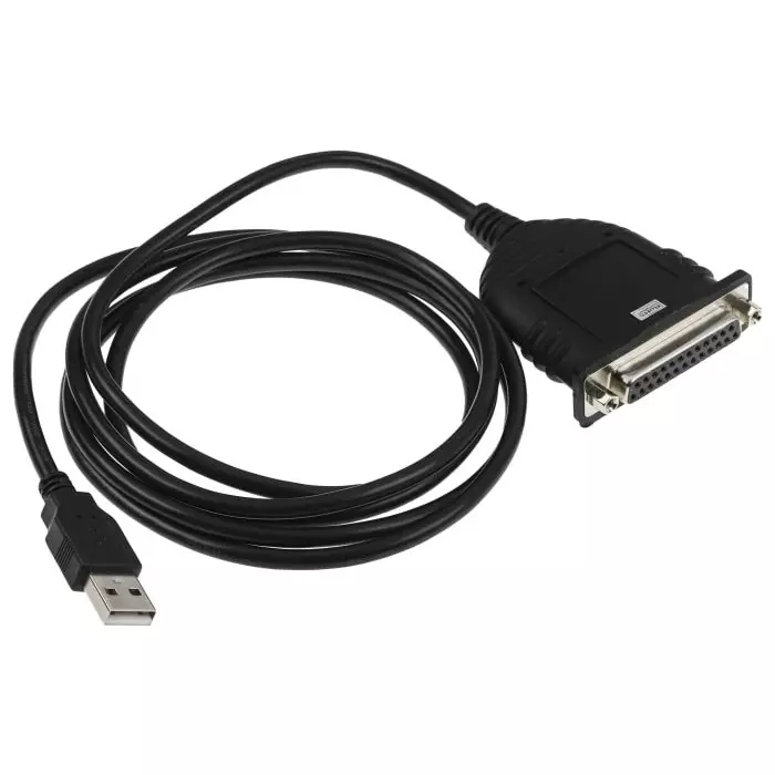 StarTech.com USB 2.0 USB A Male to DB25 Female Converter Cable, ICUSB1284D25