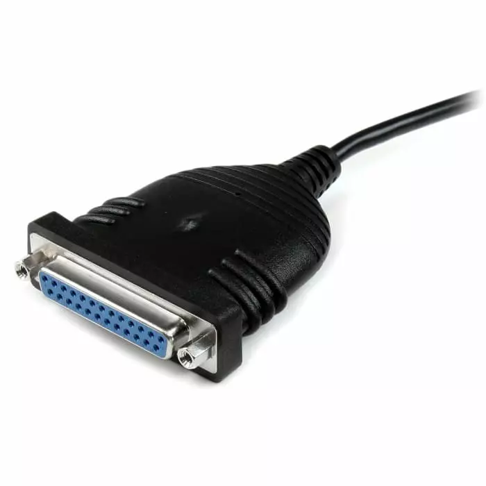 StarTech.com USB 2.0 USB A Male to DB25 Female Converter Cable, ICUSB1284D25