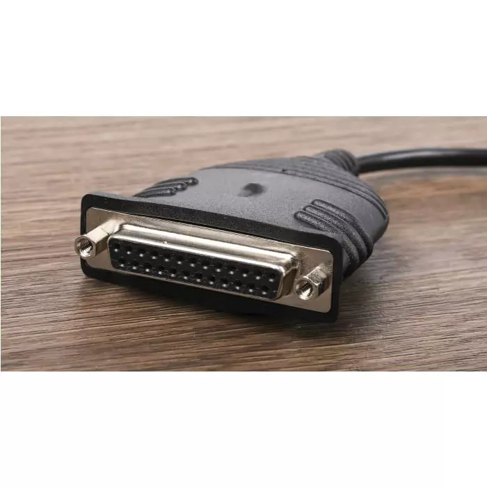 StarTech.com USB 2.0 USB A Male to DB25 Female Converter Cable, ICUSB1284D25