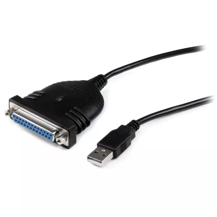 StarTech.com USB 2.0 USB A Male to DB25 Female Converter Cable, ICUSB1284D25