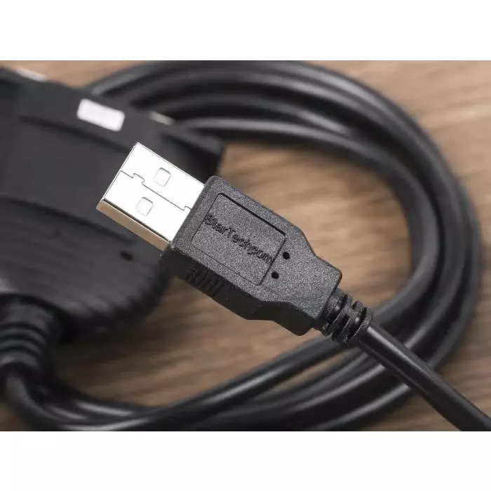 StarTech.com USB 2.0 USB A Male to DB25 Female Converter Cable, ICUSB1284D25