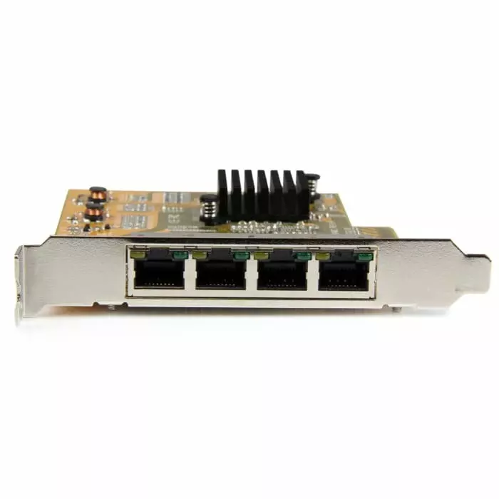 StarTech.com 4 Port PCIe RJ45 Network Card 10/100/1000Mbit/s, ST1000SPEX43