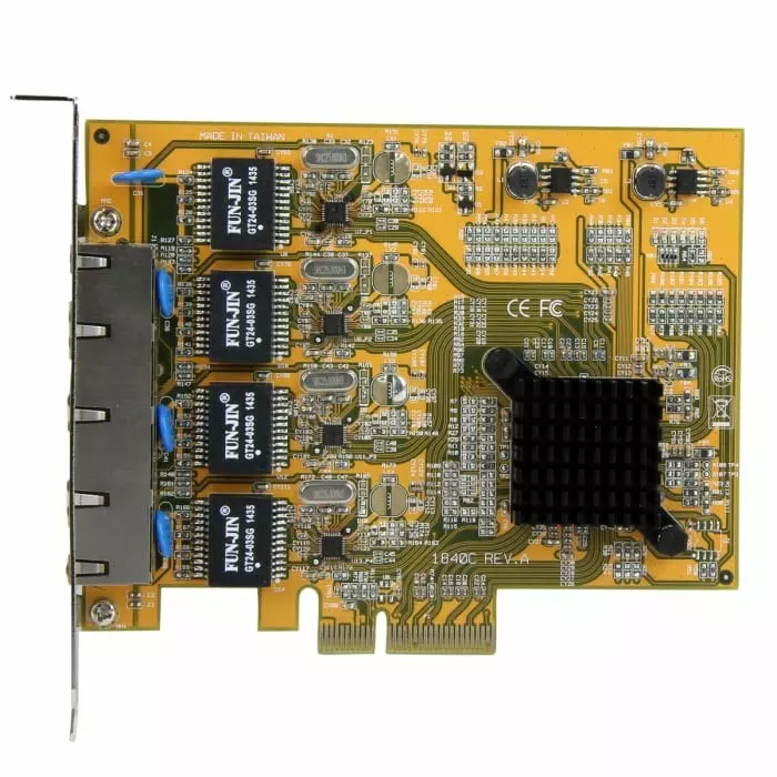 StarTech.com 4 Port PCIe RJ45 Network Card 10/100/1000Mbit/s, ST1000SPEX43