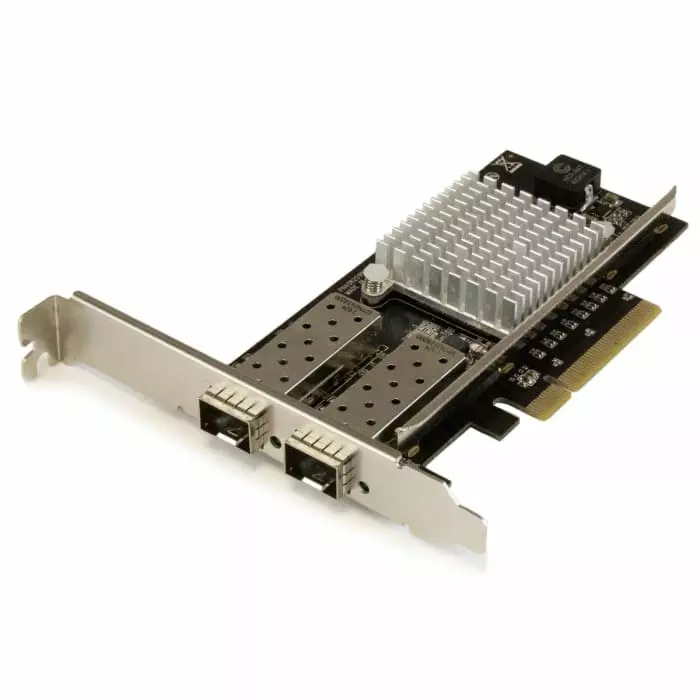 StarTech.com 2 Port PCIe Network Card 10/100/1000/10000Mbit/s, PEX20000SFPI