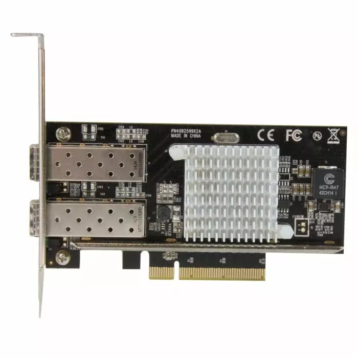 StarTech.com 2 Port PCIe Network Card 10/100/1000/10000Mbit/s, PEX20000SFPI