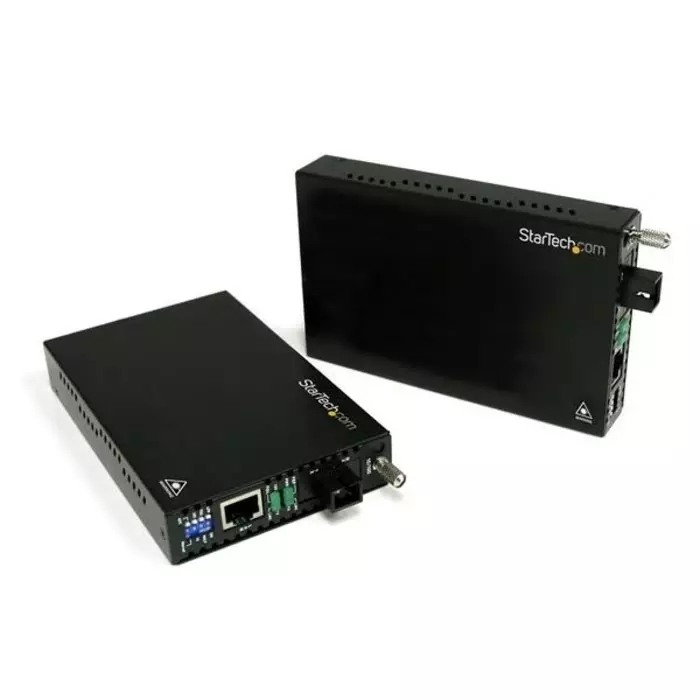 StarTech.com RJ45 Ethernet Media Converter Single Mode 200Mbit/s Full Duplex 20km, ET90110WDM2