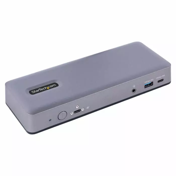 StarTech.com Triple Monitor 4K USB-C Docking Station with HDMI DP - 7 x USB Ports USB C, DK31C3MNCRUE