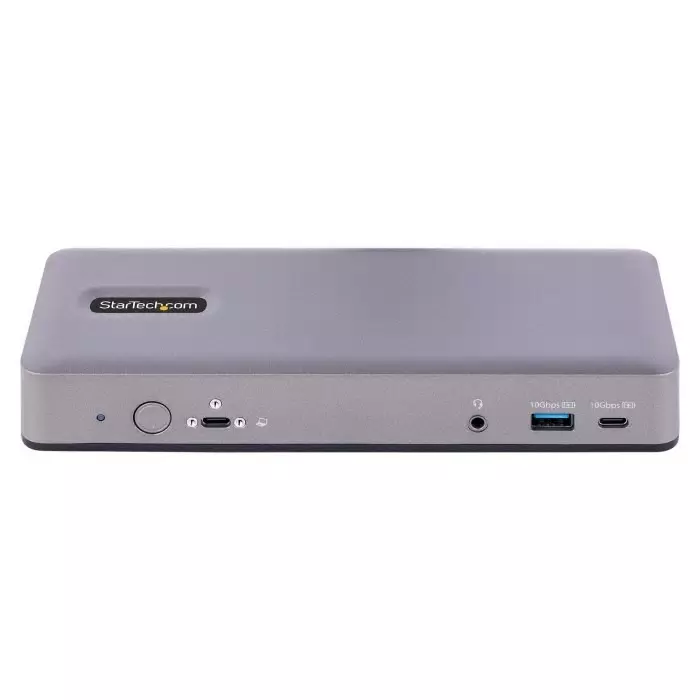 StarTech.com Triple Monitor 4K USB-C Docking Station with HDMI DP - 7 x USB Ports USB C, DK31C3MNCRUE