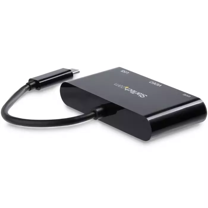 StarTech.com USB-C Docking Station with VGA - 1 x USB Ports USB A USB C, CDP2VGAUACP