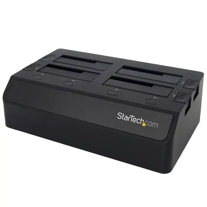 StarTech.com USB 3.0 Hard Drive Docking Station for 4 Drives SATA Hard Drive 2.5 x 3.5in, SDOCK4U33