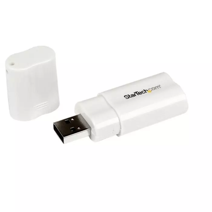 StarTech.com 2 Channel USB 2.0 Sound Card, ICUSBAUDIO