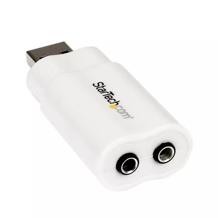 StarTech.com 2 Channel USB 2.0 Sound Card, ICUSBAUDIO