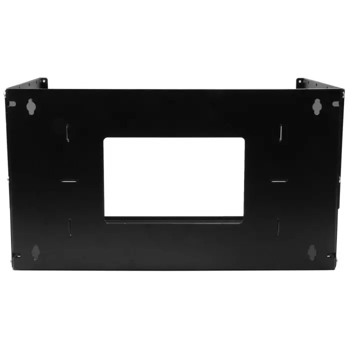 StarTech.com Black 4U Steel Server Rack with 2-Post Frame, WALLSHELF4U