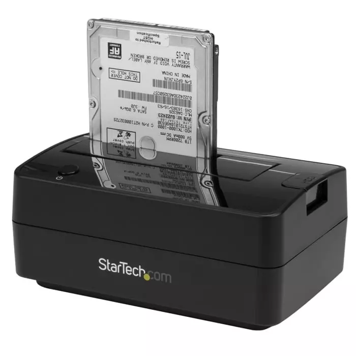 StarTech.com eSATA USB 3.1 Hard Drive Docking Station for 1 Drives SATA Hard Drive 2.5 x 3.5in, SDOCKU313E