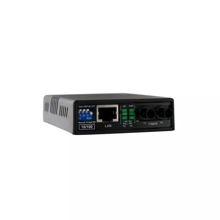 StarTech.com RJ45 ST Media Converter Multi Mode Half/Full Duplex 2km, MCM110ST2GB