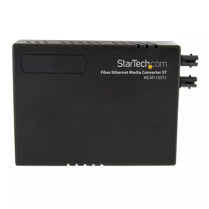 StarTech.com RJ45 ST Media Converter Multi Mode Half/Full Duplex 2km, MCM110ST2GB