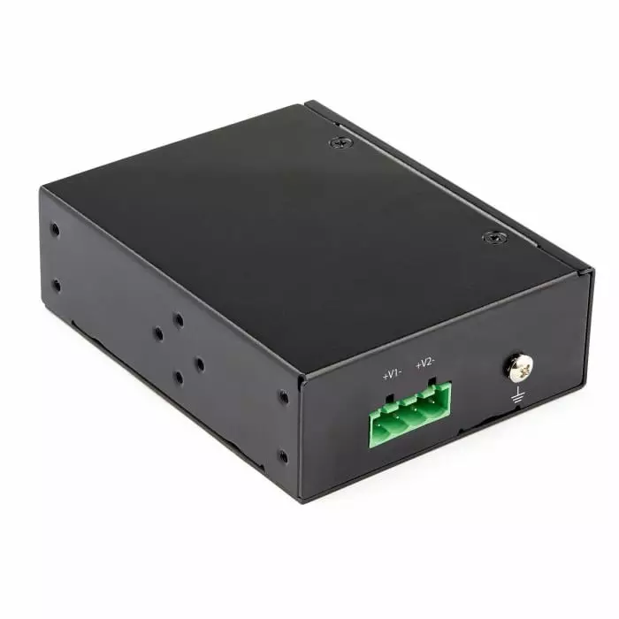 StarTech.com RJ45 Ethernet Media Converter 10Mbps 100Mbps 1000Mbps Full Duplex 100m, POEINJ1G90W