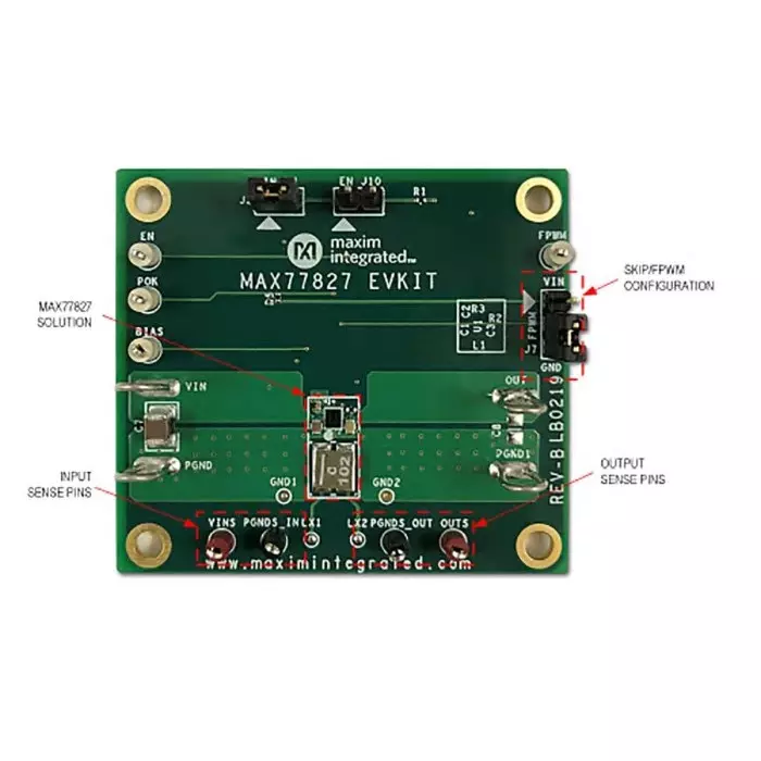 maxim Evaluation Kit Integrated Kit, maX77827EVKIT#