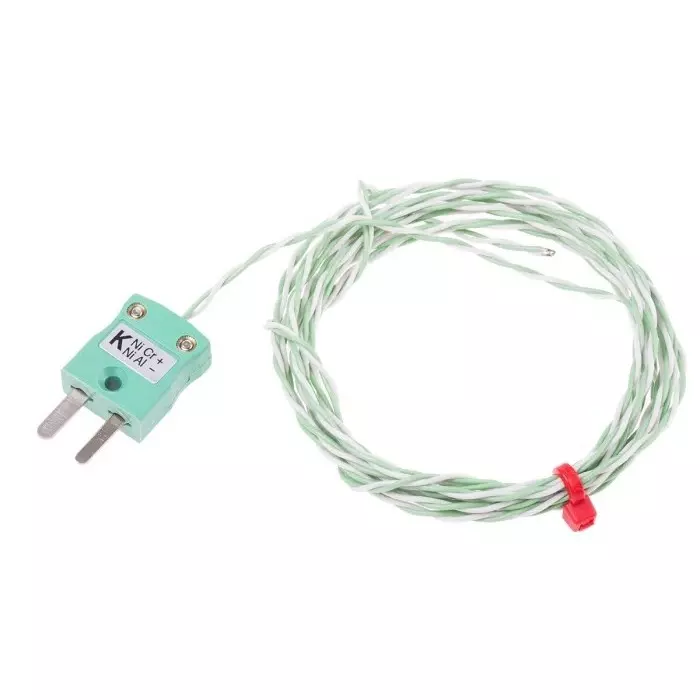 RS PRO Type K Exposed Junction Thermocouple 2 m Length 7/0.2 mm Diameter to +250 °C