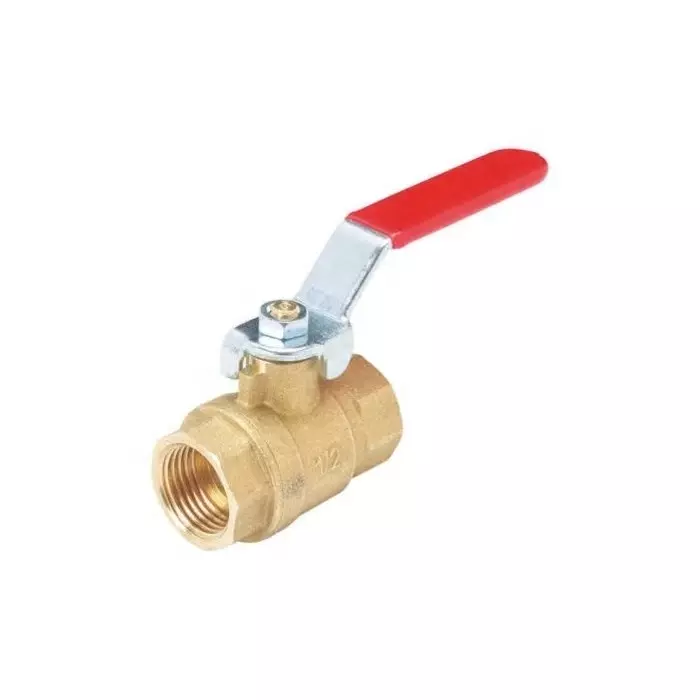 Sferaco Brass Full Bore 2 Way Ball Valve Threaded BSPP 2 inch 40 bar Operating Pressure, 509009