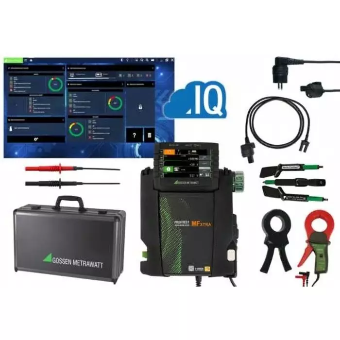 GOSSEN METRAWATT PROFiTEST MFxTRA Profi-Set Multifunction Tester 600V Earth Resistance Measurement With USB, M537M