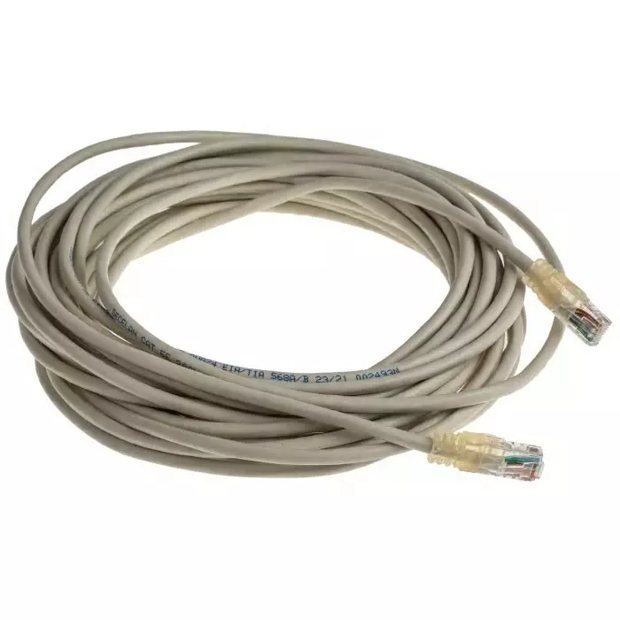 Decelect Ethernet Cable 10 m Cat5 RJ45 to Male RJ45 Male U/UTP Unshielded Terminated PVC Sheath, SPE190716